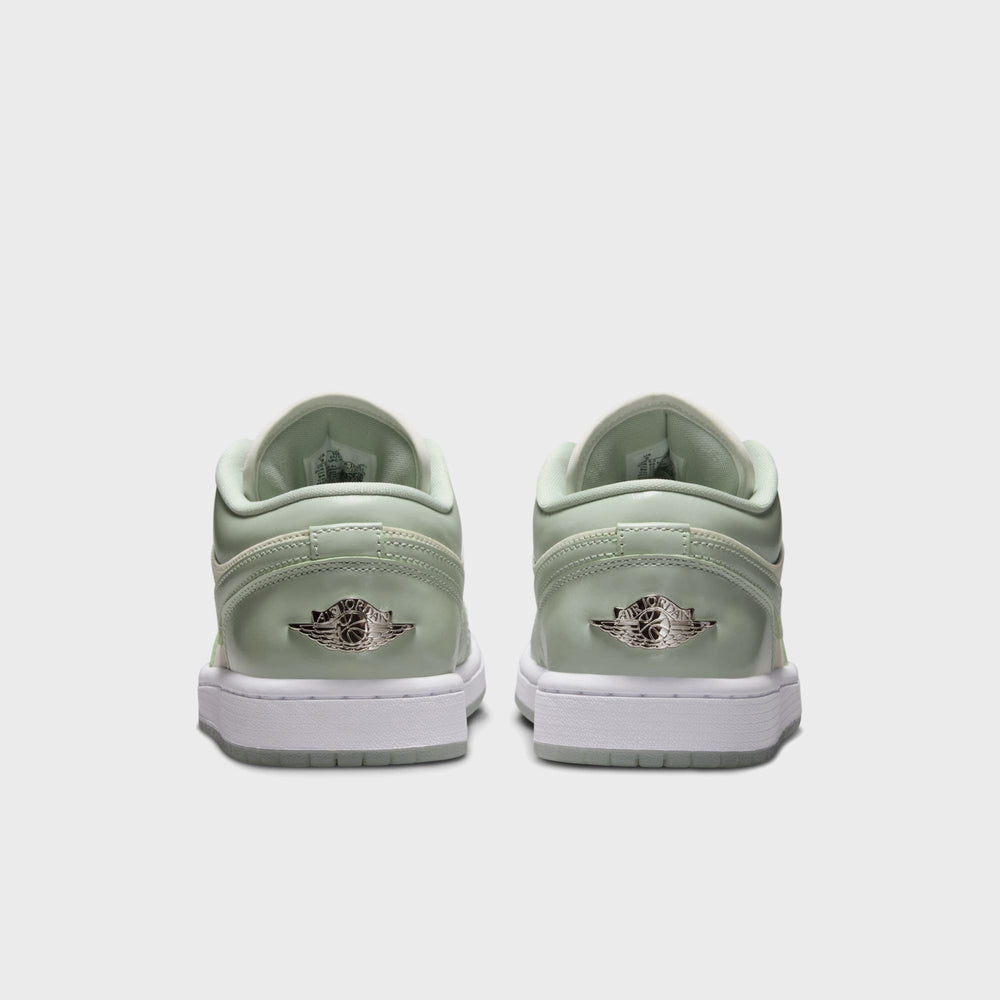 Jordan WMNS Air Jordan 1 Low SE - Sail / Seafoam / Metallic Silver / W | Kith Sail / Seafoam / Metallic Silver / White