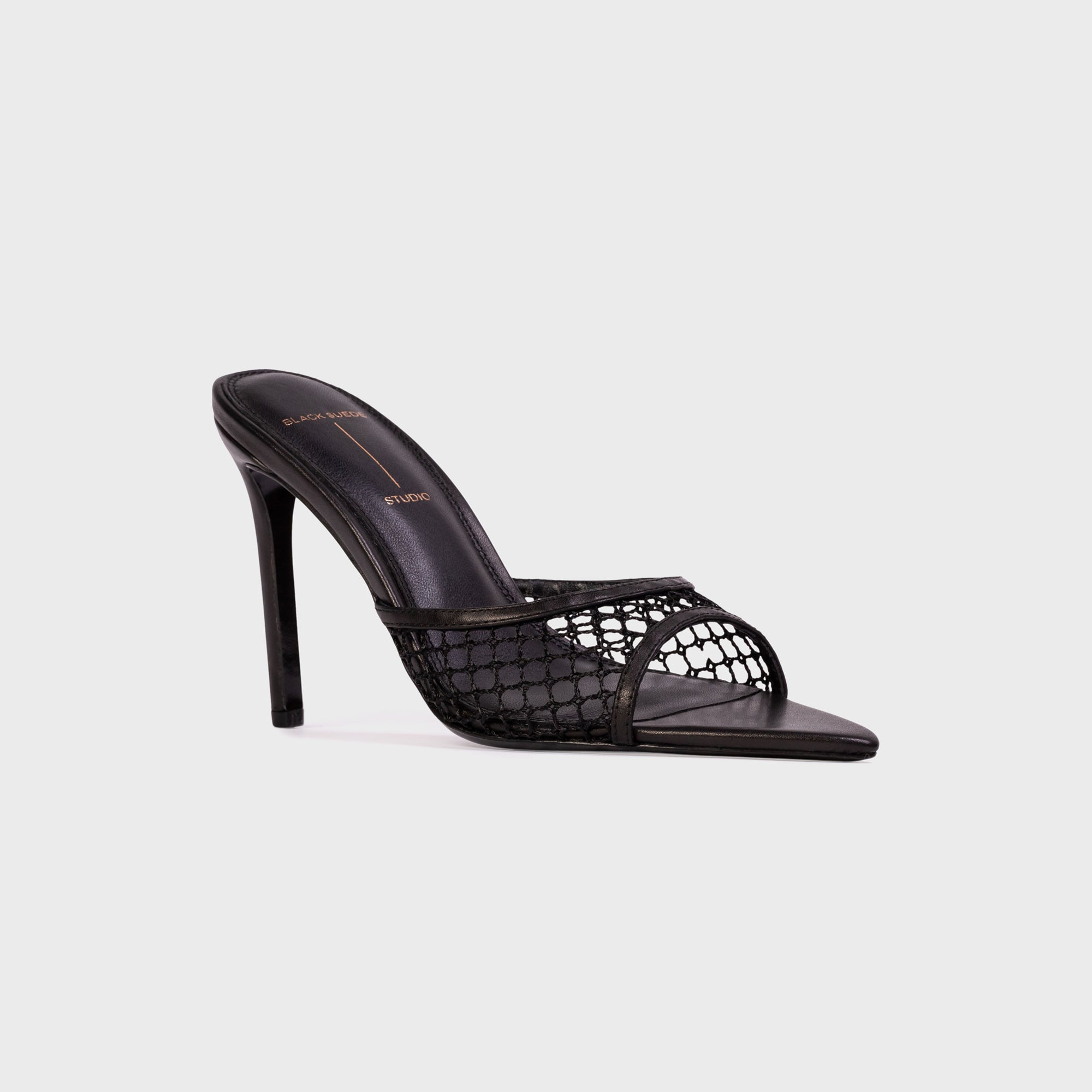 Black Suede Studio Else 100 - Black Woven Mesh | Kith Black Woven Mesh