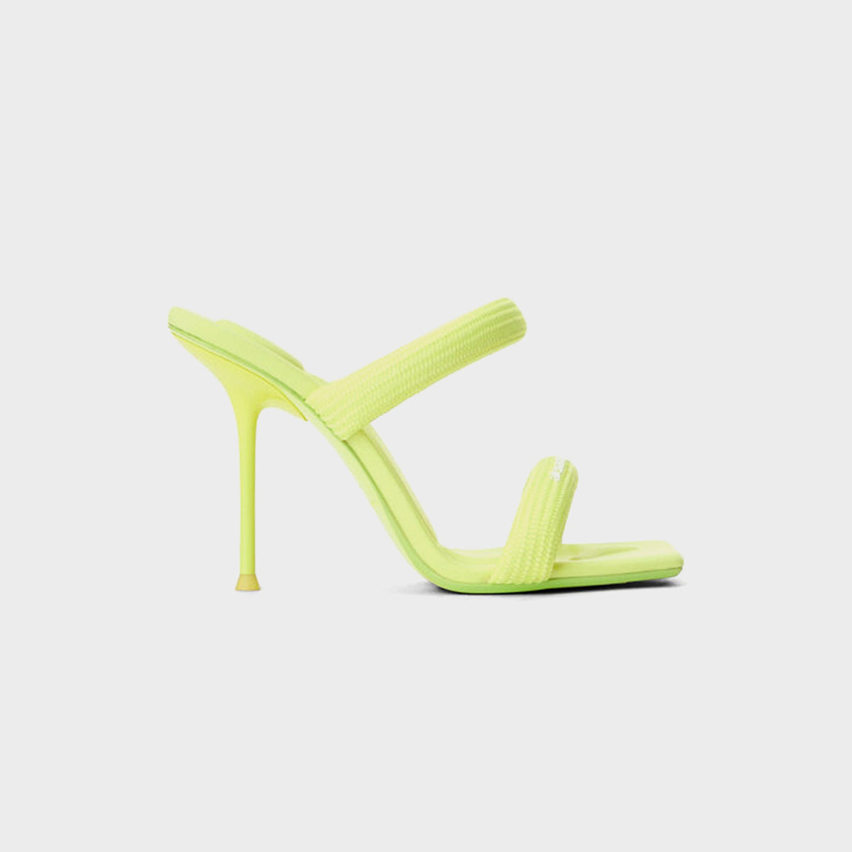 Alexander Wang Julie Tubular Webbing Sandal - Fluorescent Yellow | Kith Fluorescent Yellow