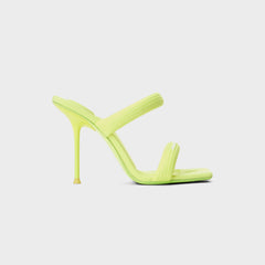 Alexander Wang Julie Tubular Webbing Sandal - Fluorescent Yellow | Kith Fluorescent Yellow