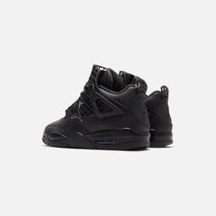 Nike WMNS Air Jordan 4 Net - Black / Metallic Silver | Kith Black / Metallic Silver