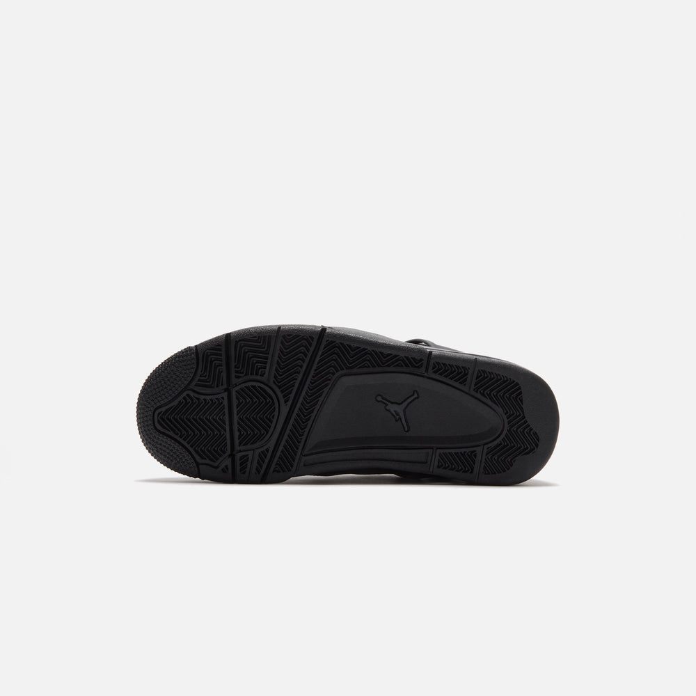 Nike WMNS Air Jordan 4 Net - Black / Metallic Silver | Kith Black / Metallic Silver