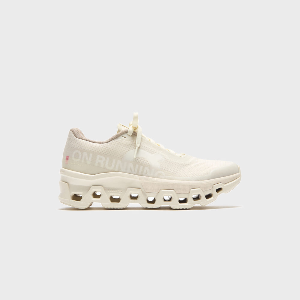 On Running x INVINCIBLE WMNS Cloudmonster 2 - Ivory / Cream | Kith Ivory / Cream