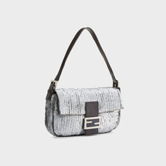 WGACA Fendi Silver Sequin Baguette - Sequin | Kith Sequin