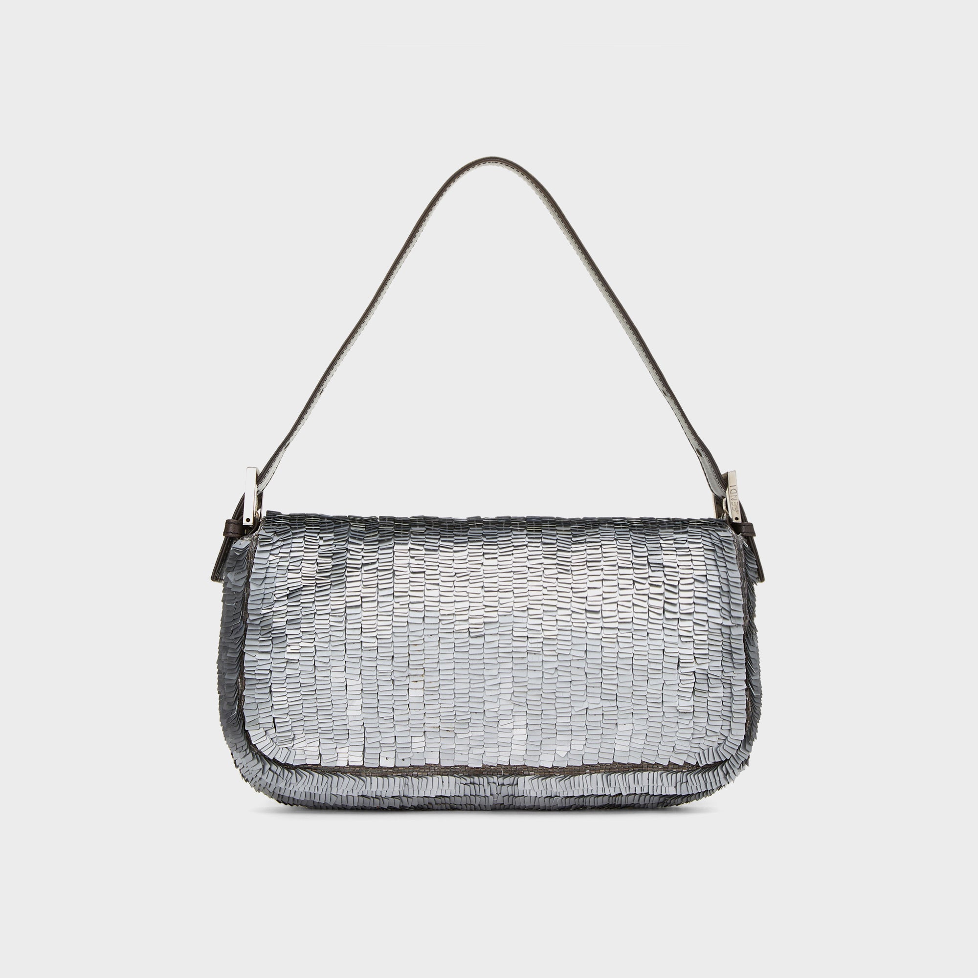 WGACA Fendi Silver Sequin Baguette - Sequin | Kith Sequin