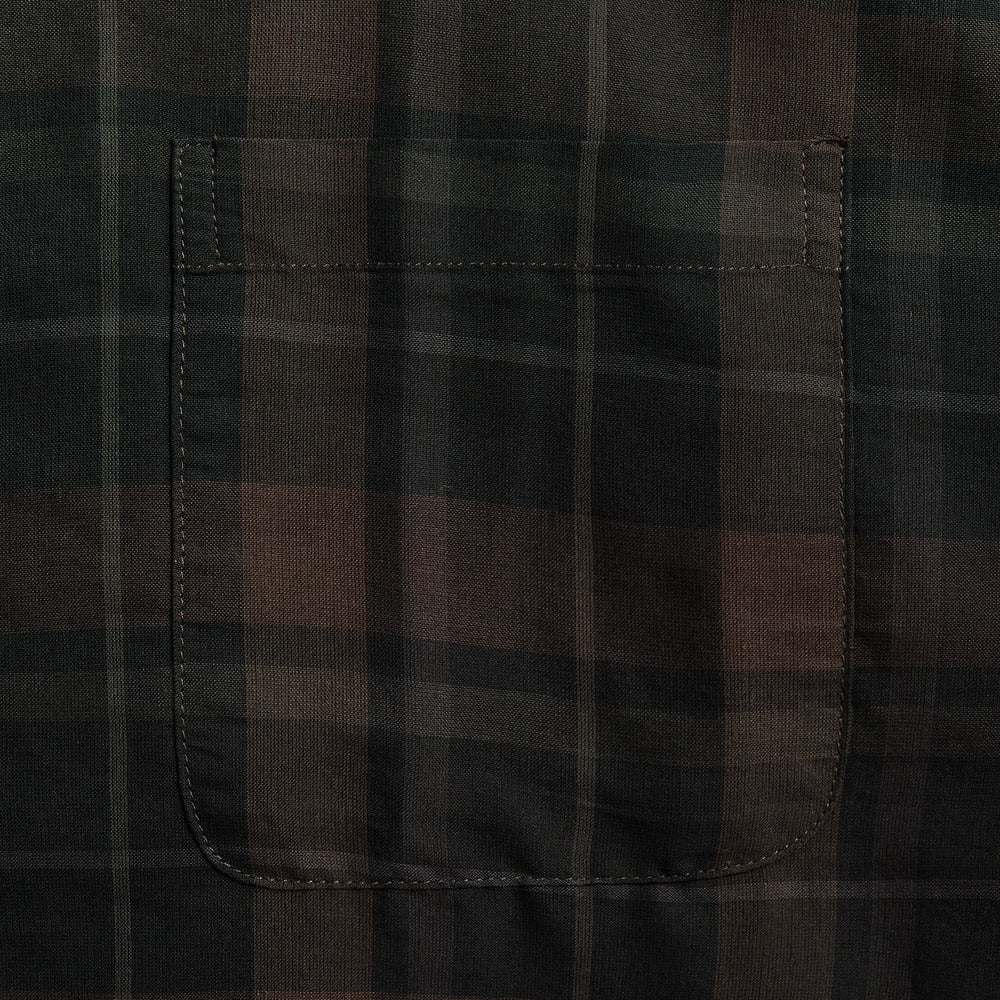Our Legacy Borrowed Shirt - Black Sheer Shadow Check | Kith Black Sheer Shadow Check