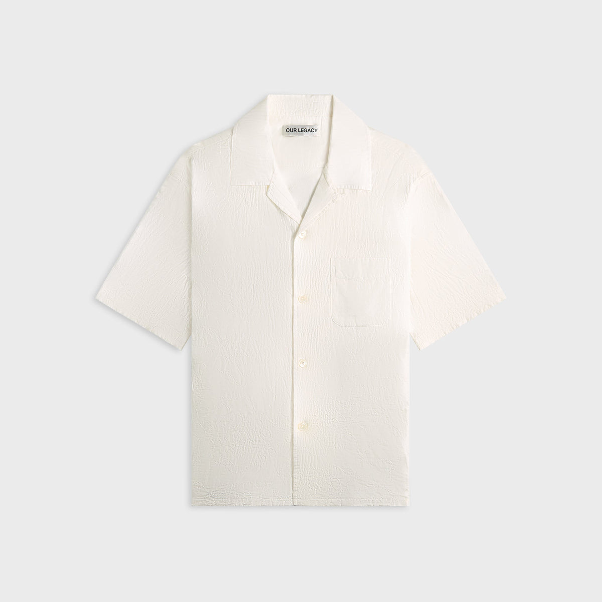 Our Legacy Heusen Shirt - White Flower Embroidery | Kith White Flower Embroidery