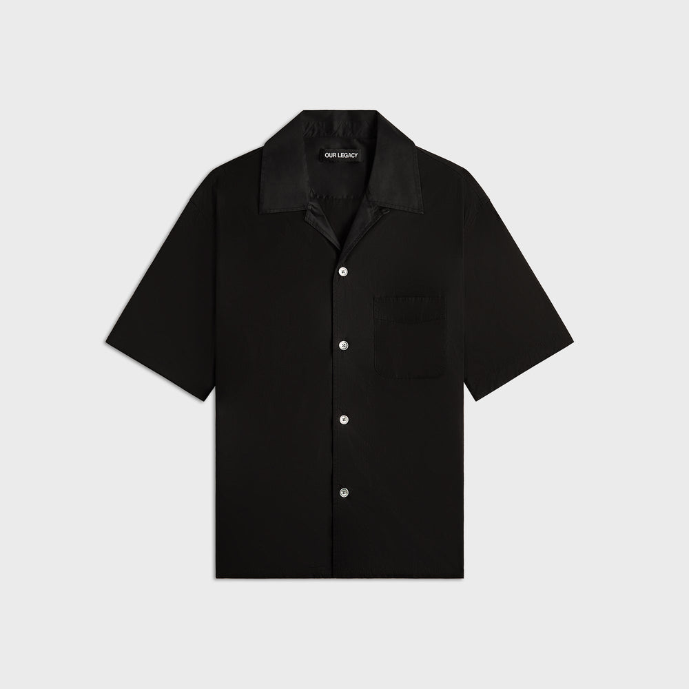 Our Legacy Heusen Shirt - Black All Day Poplin | Kith Black All Day Poplin