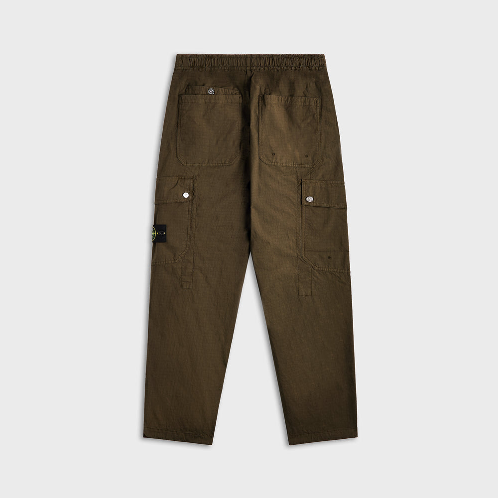 Stone Island Mil-Spec Stretch Ripstop-Tc Garment Dyed Cargo Pant - Mil | Kith Military Green
