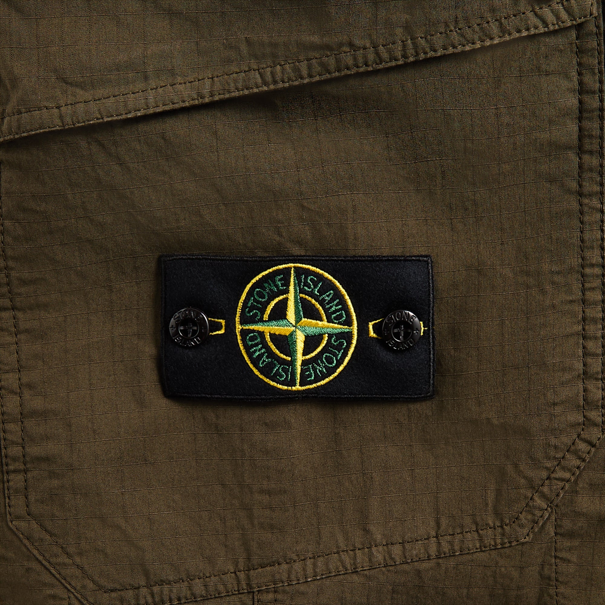 Stone Island Mil-Spec Stretch Ripstop-Tc Garment Dyed Cargo Pant - Mil | Kith Military Green