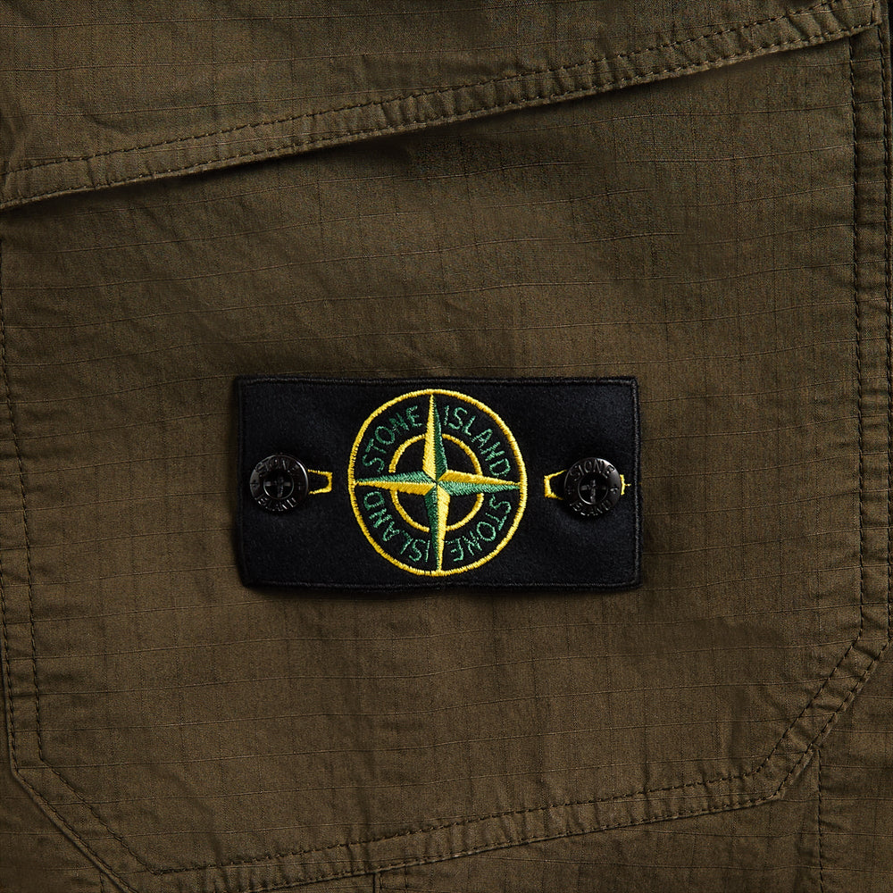 Stone Island Mil-Spec Stretch Ripstop-Tc Garment Dyed Cargo Pant - Mil | Kith Military Green