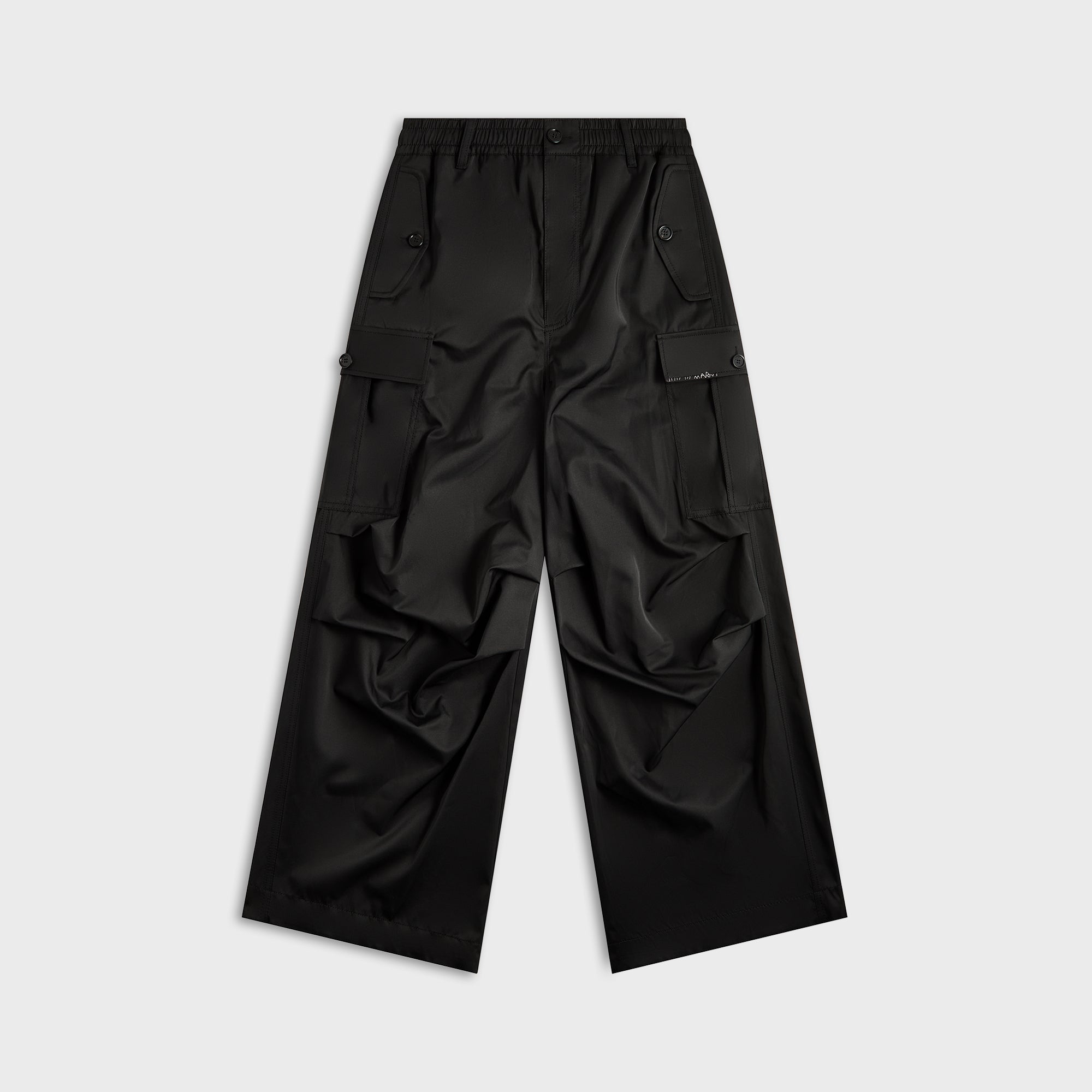 Marni Drawstring Cargo Workwear Gabardine Pant - Black | Kith Black