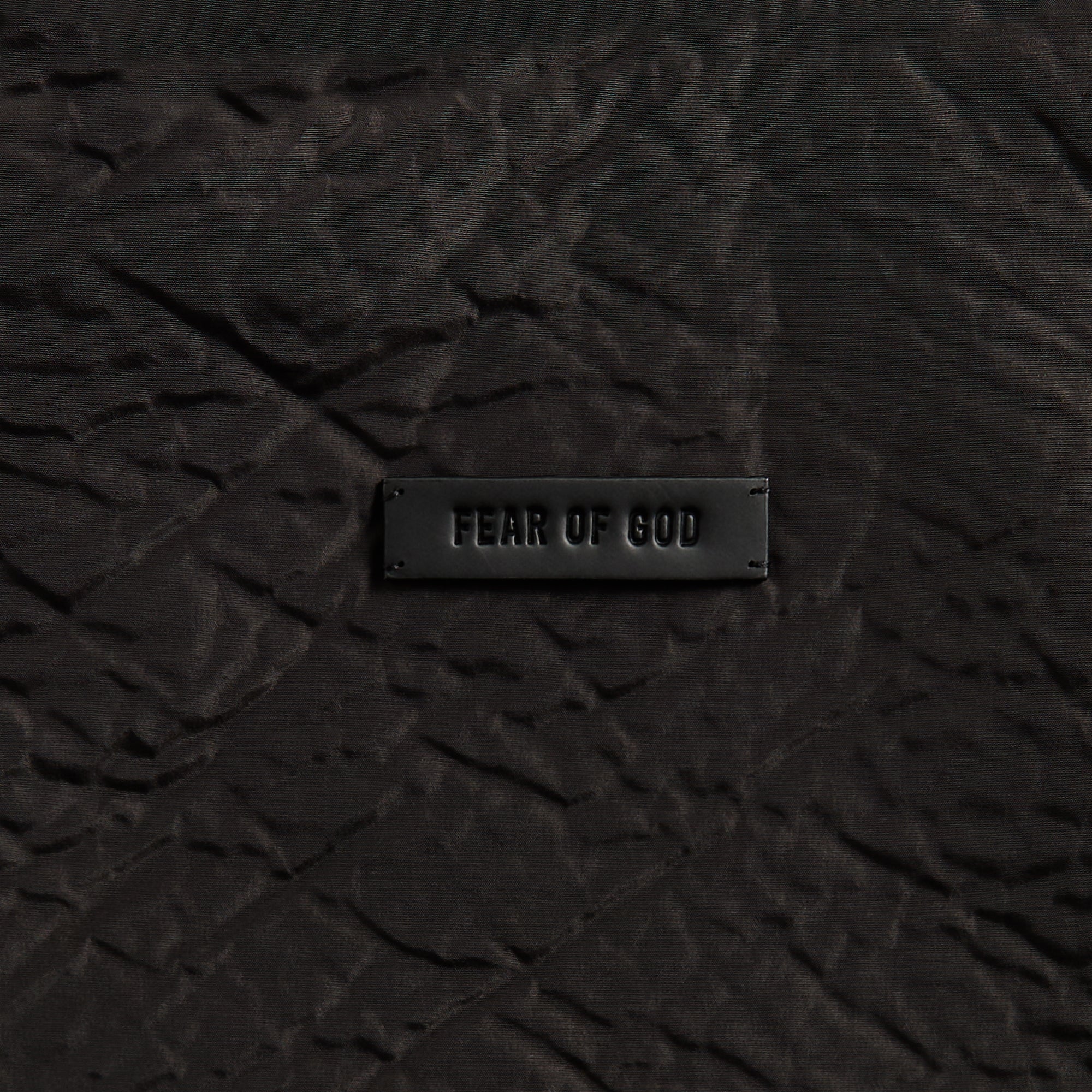Fear of God High Neck Track Jacket - Black | Kith Black
