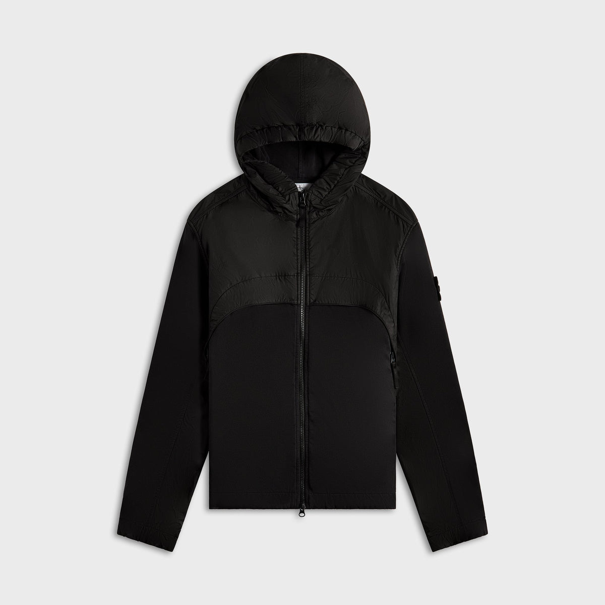 Stone Island Garment Dyed Crinkle Reps Nylon Jacket - Black | Kith Black