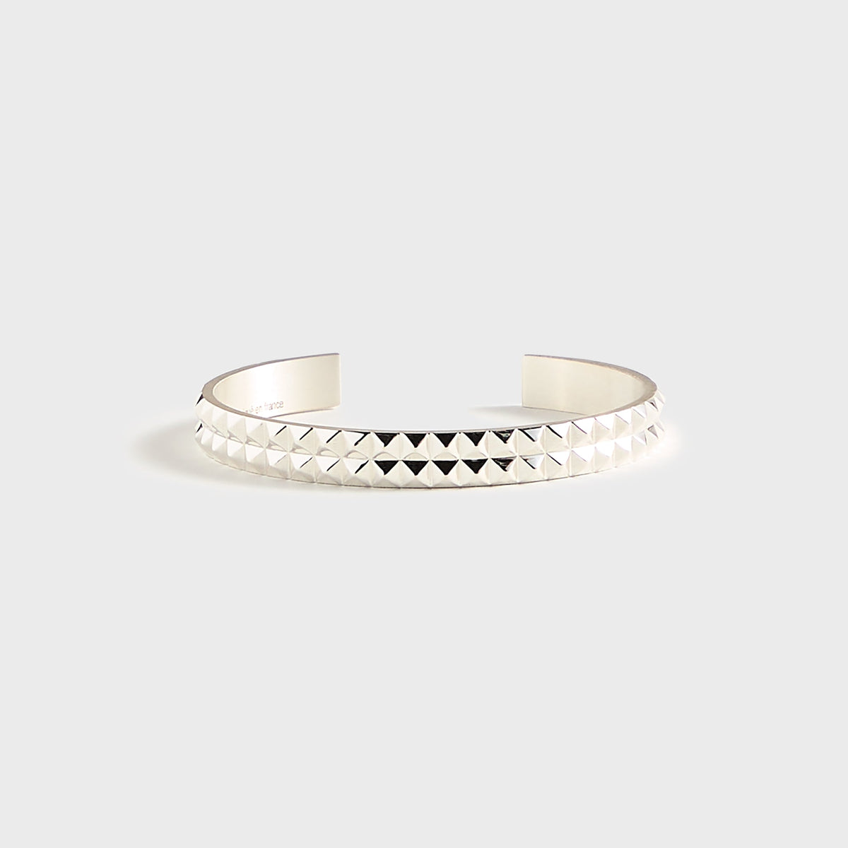 Le Gramme Bracelet Ruban GDES Pyramids - Silver | Kith Silver