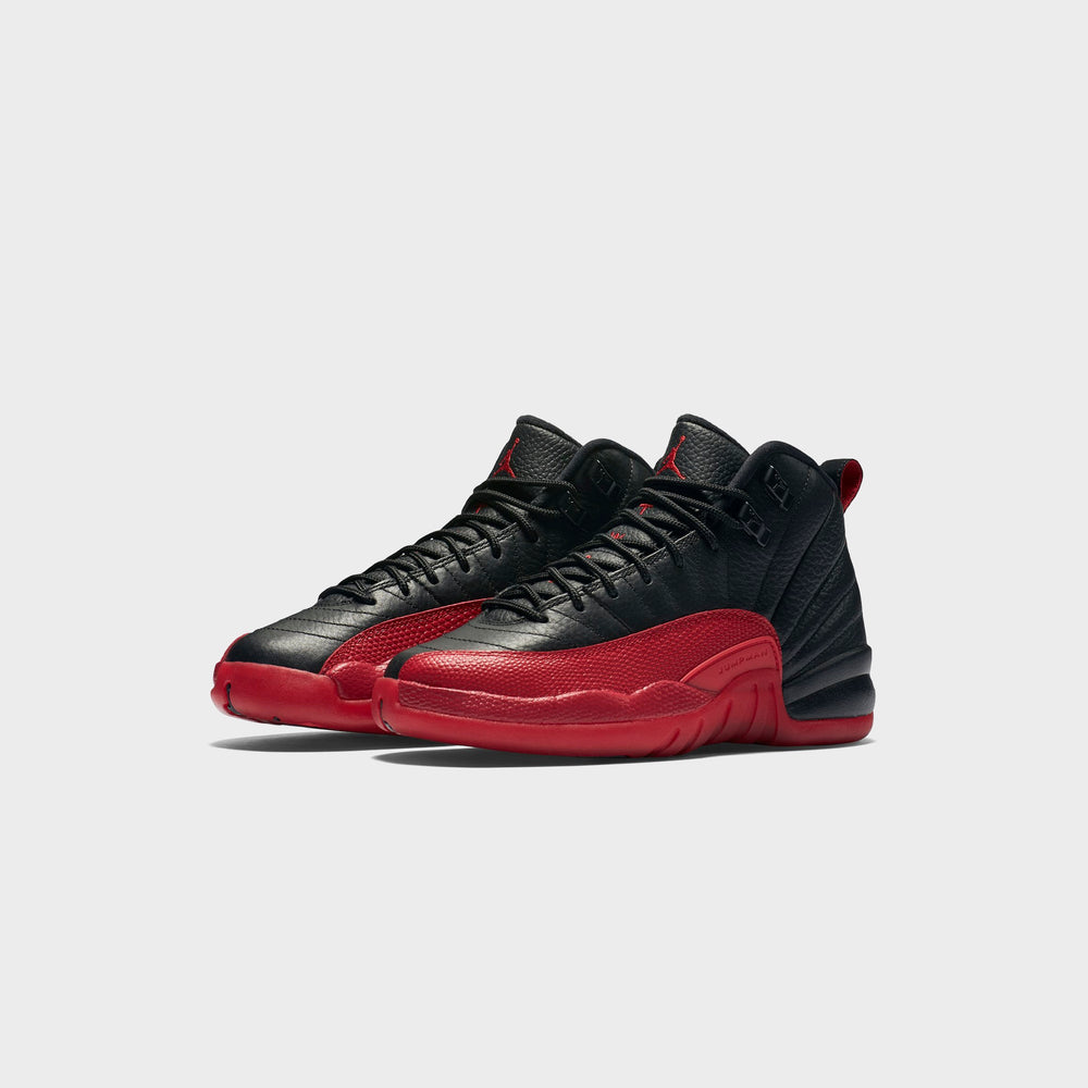 Jordan GS Air Jordan 12 Retro - Black / Varsity Red | Kith Black / Varsity Red