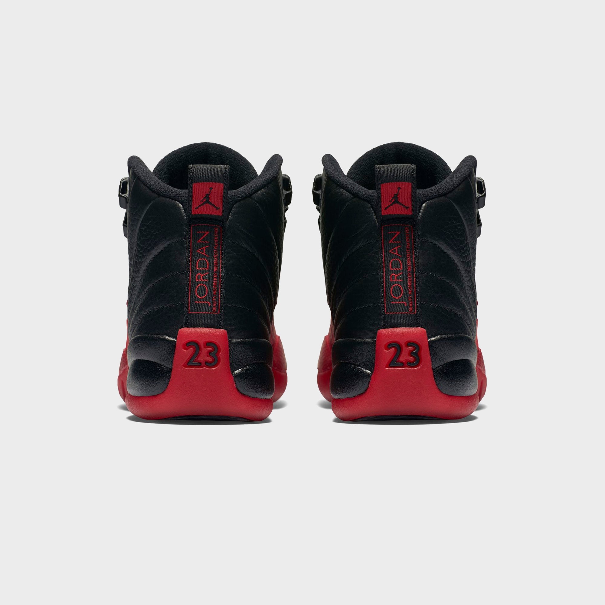 Jordan GS Air Jordan 12 Retro - Black / Varsity Red | Kith Black / Varsity Red