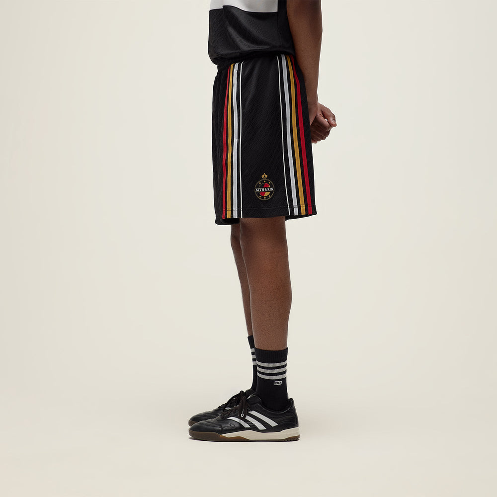 Kith for adidas Football Uniform Short - Black | Kith Black