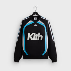 Kith for adidas Football Crewneck - Black | Kith Black