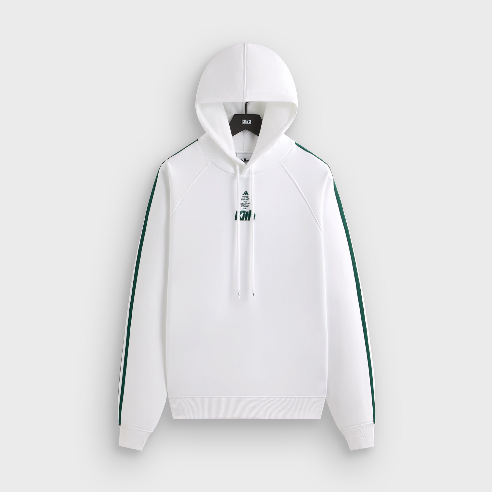 Kith for adidas Football Hoodie - White | Kith White