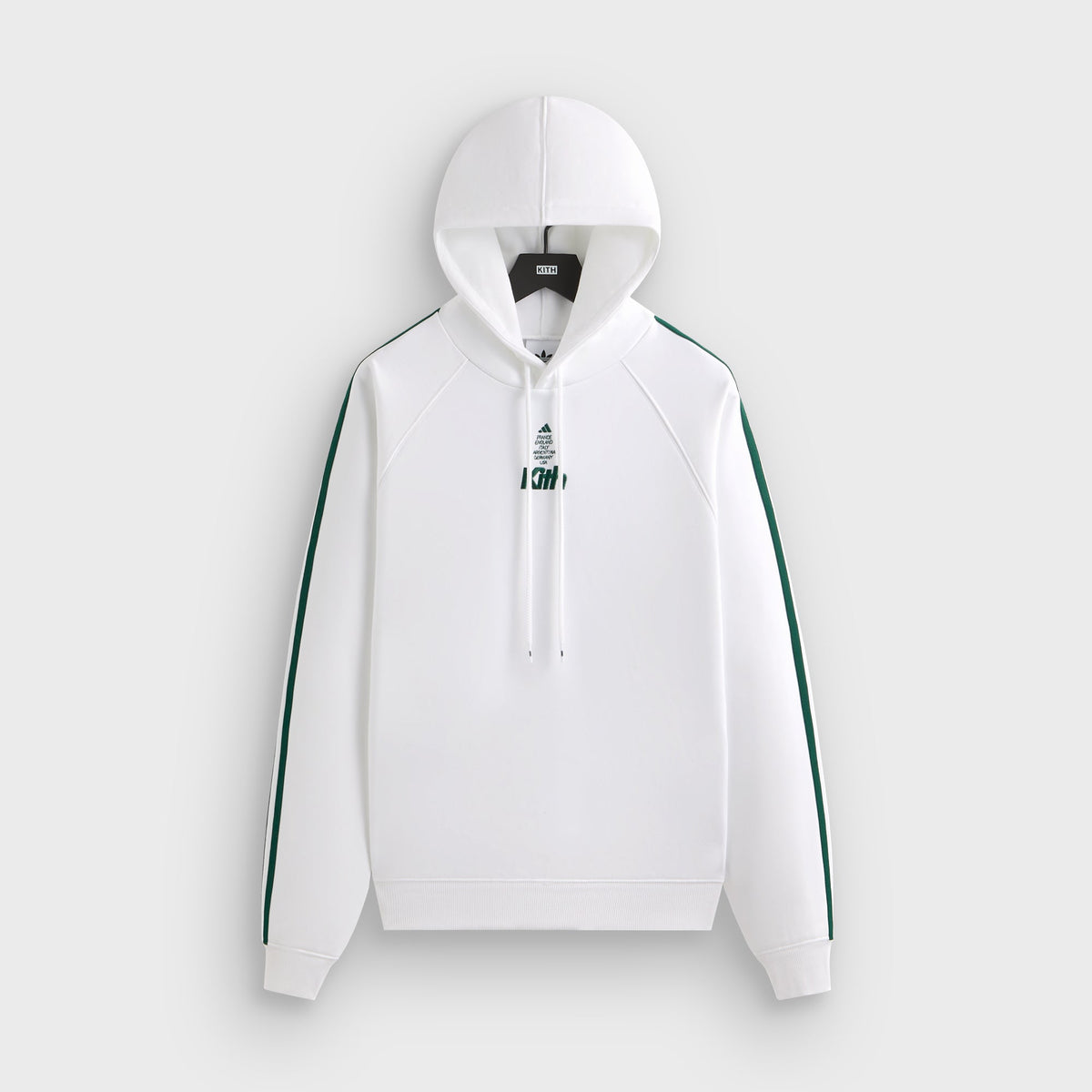 Kith for adidas Football Hoodie - White | Kith White