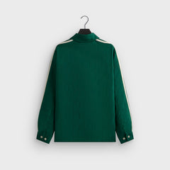 Kith for adidas Football Jacquard Overshirt - Green | Kith Green