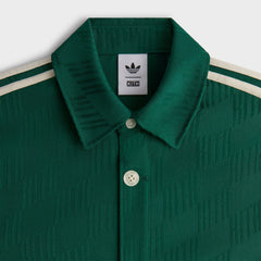 Kith for adidas Football Jacquard Overshirt - Green | Kith Green