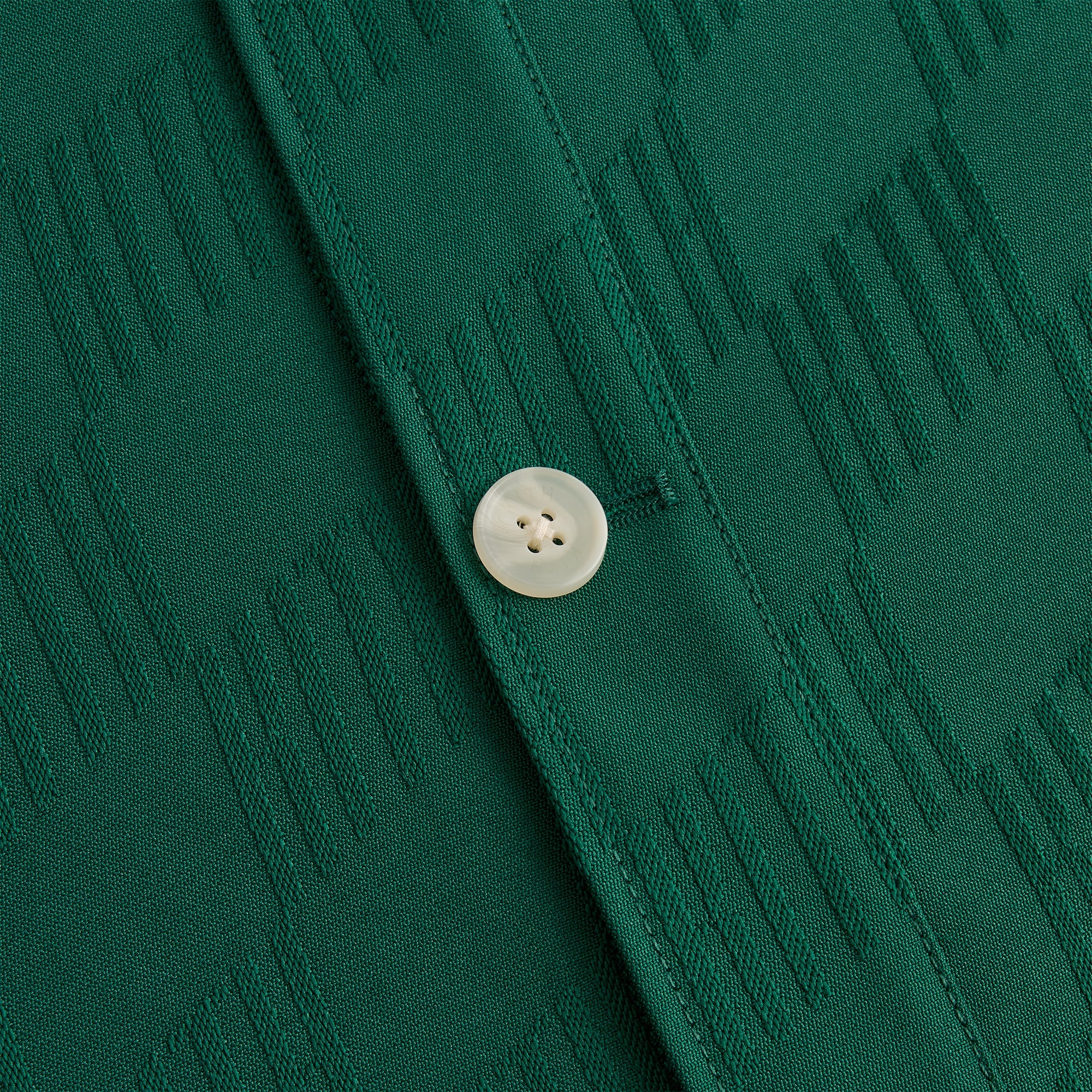 Kith for adidas Football Jacquard Overshirt - Green | Kith Green