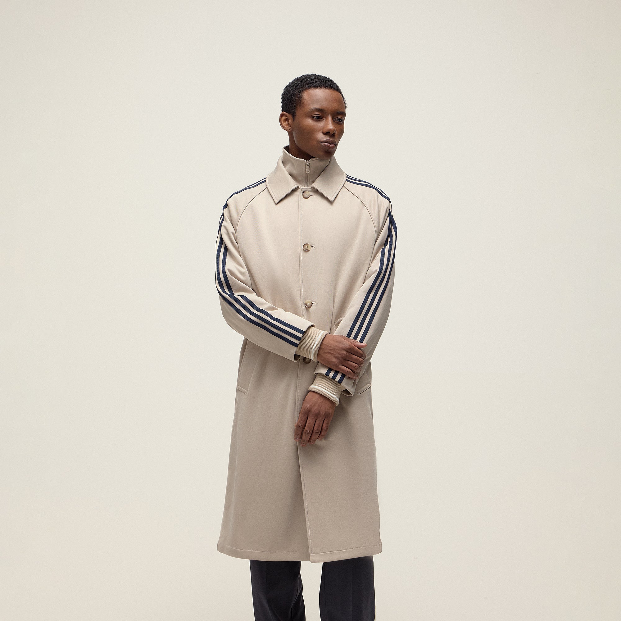 Kith for adidas Football Hybrid Trench Coat - Beige | Kith Beige