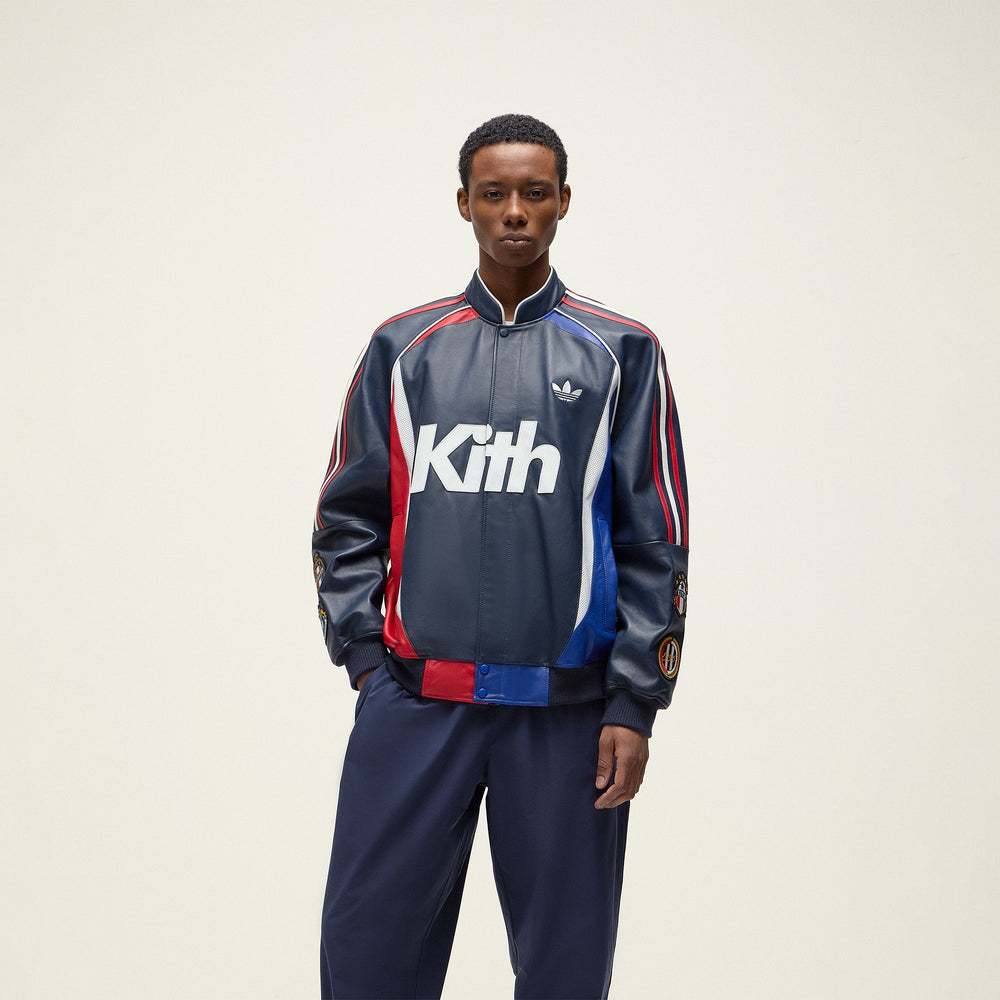 Kith for adidas Football Bomber Jacket - Legend Ink | Kith Legend Ink