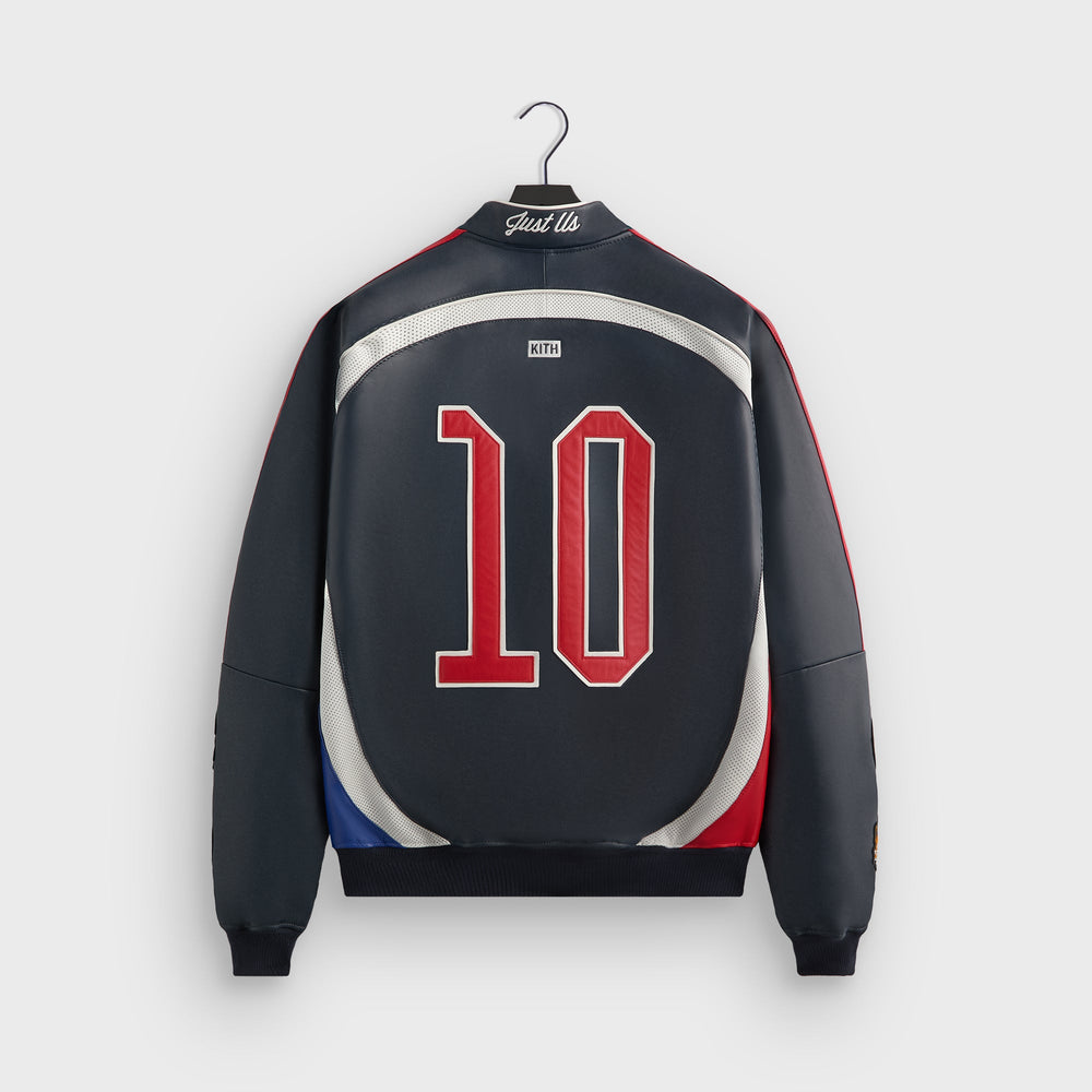 Kith for adidas Football Bomber Jacket - Legend Ink | Kith Legend Ink