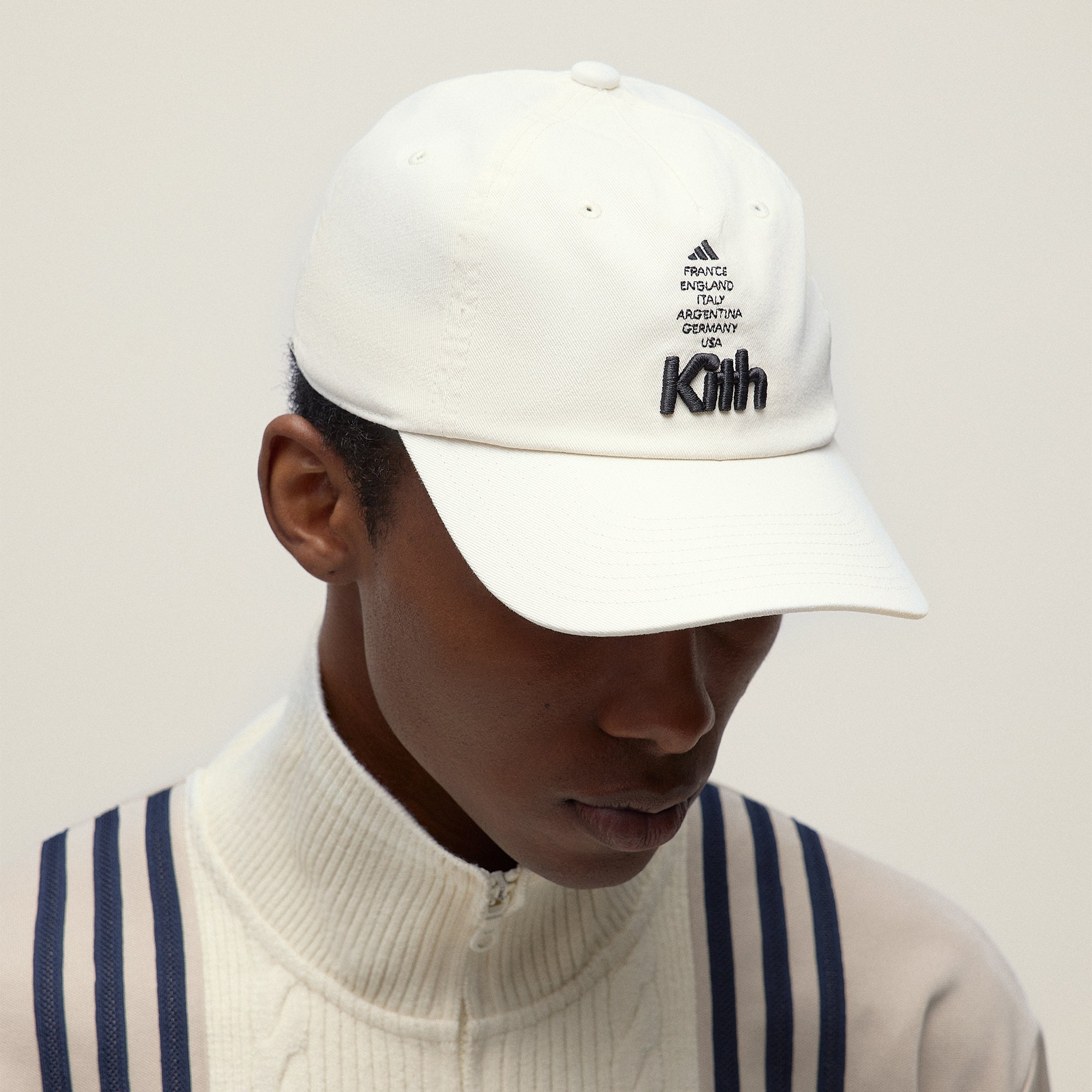 Kith for adidas Football Cap - Chalk White | Kith Chalk White