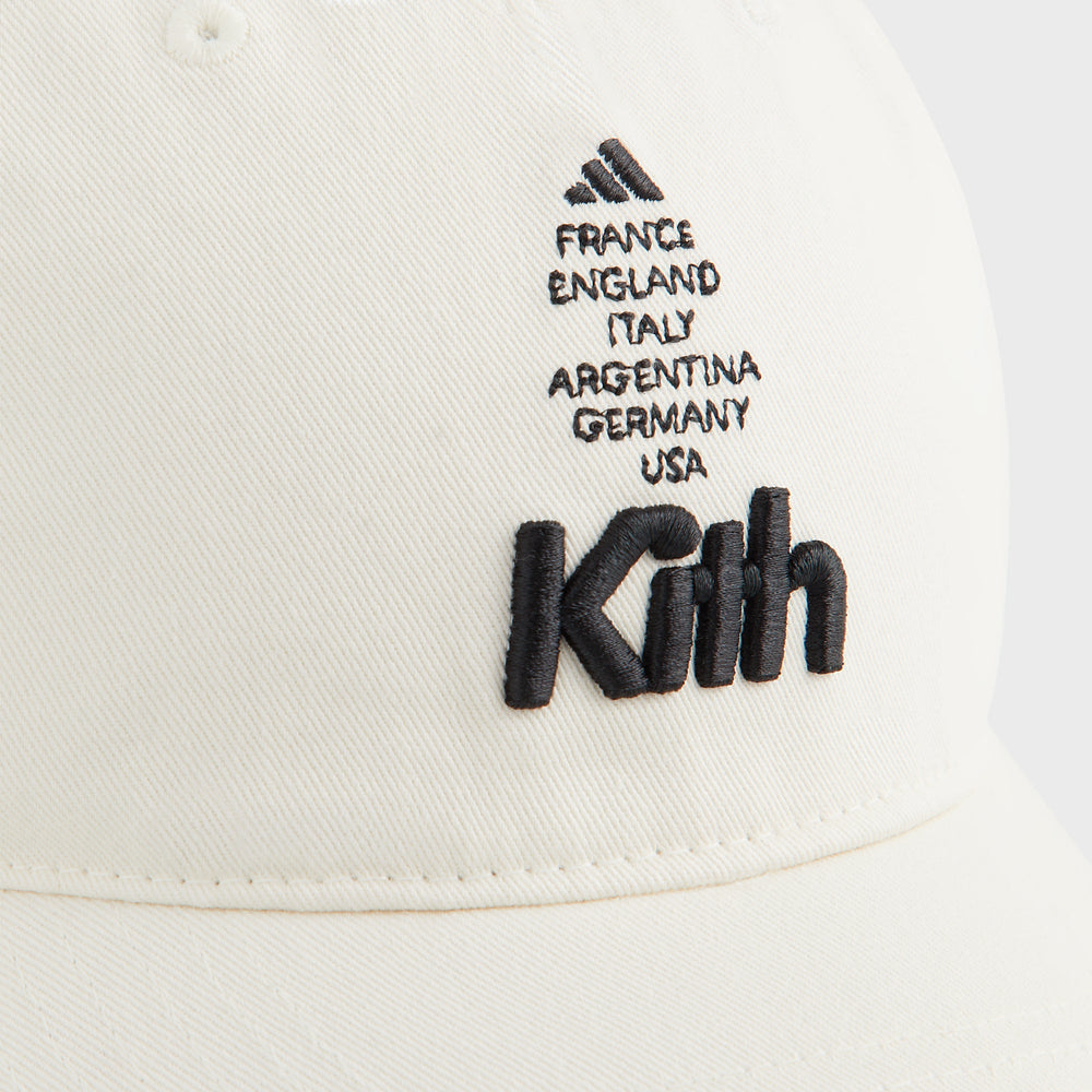Kith for adidas Football Cap - Chalk White | Kith Chalk White