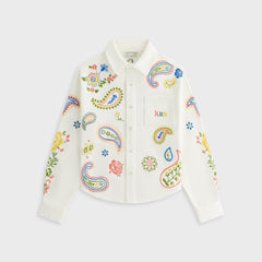 Kith Kids Floral Paisley Apollo Shirt - Silk | Kith Silk