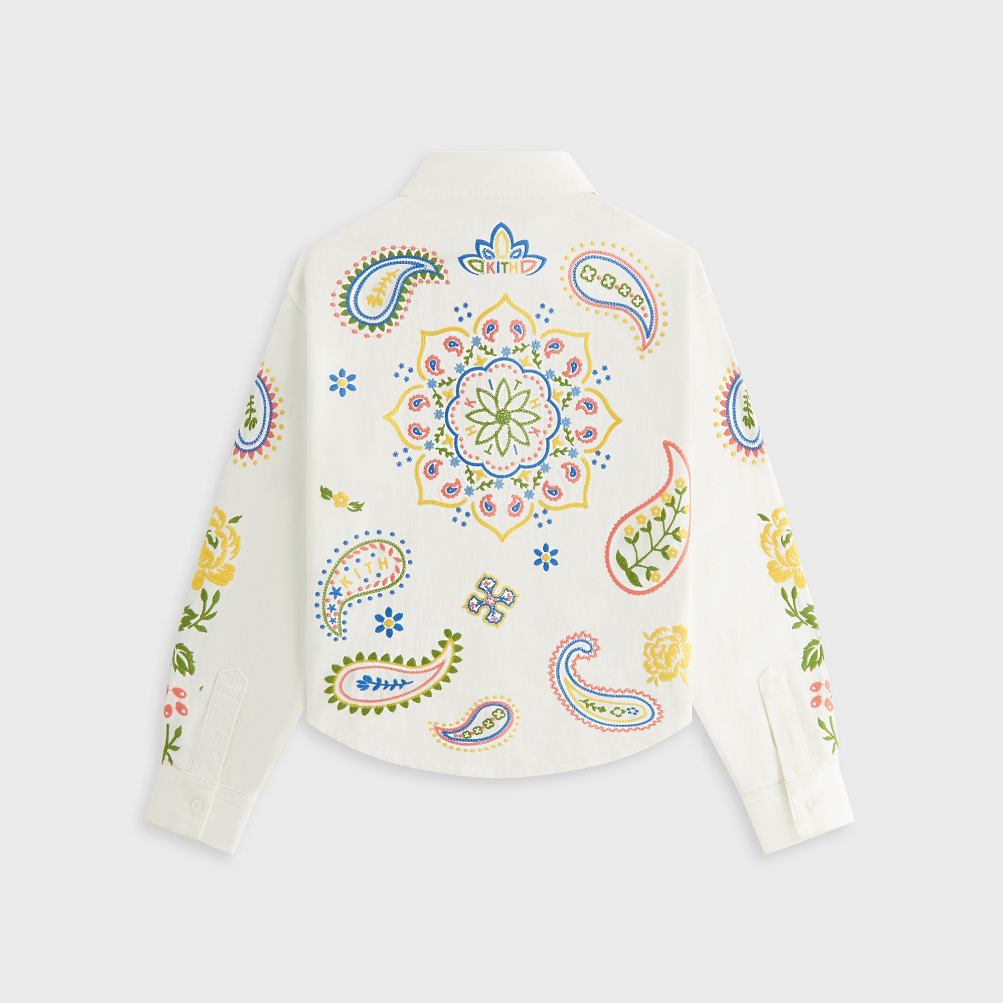 Kith Kids Floral Paisley Apollo Shirt - Silk | Kith Silk