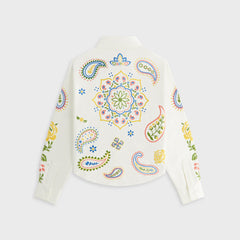 Kith Kids Floral Paisley Apollo Shirt - Silk | Kith Silk