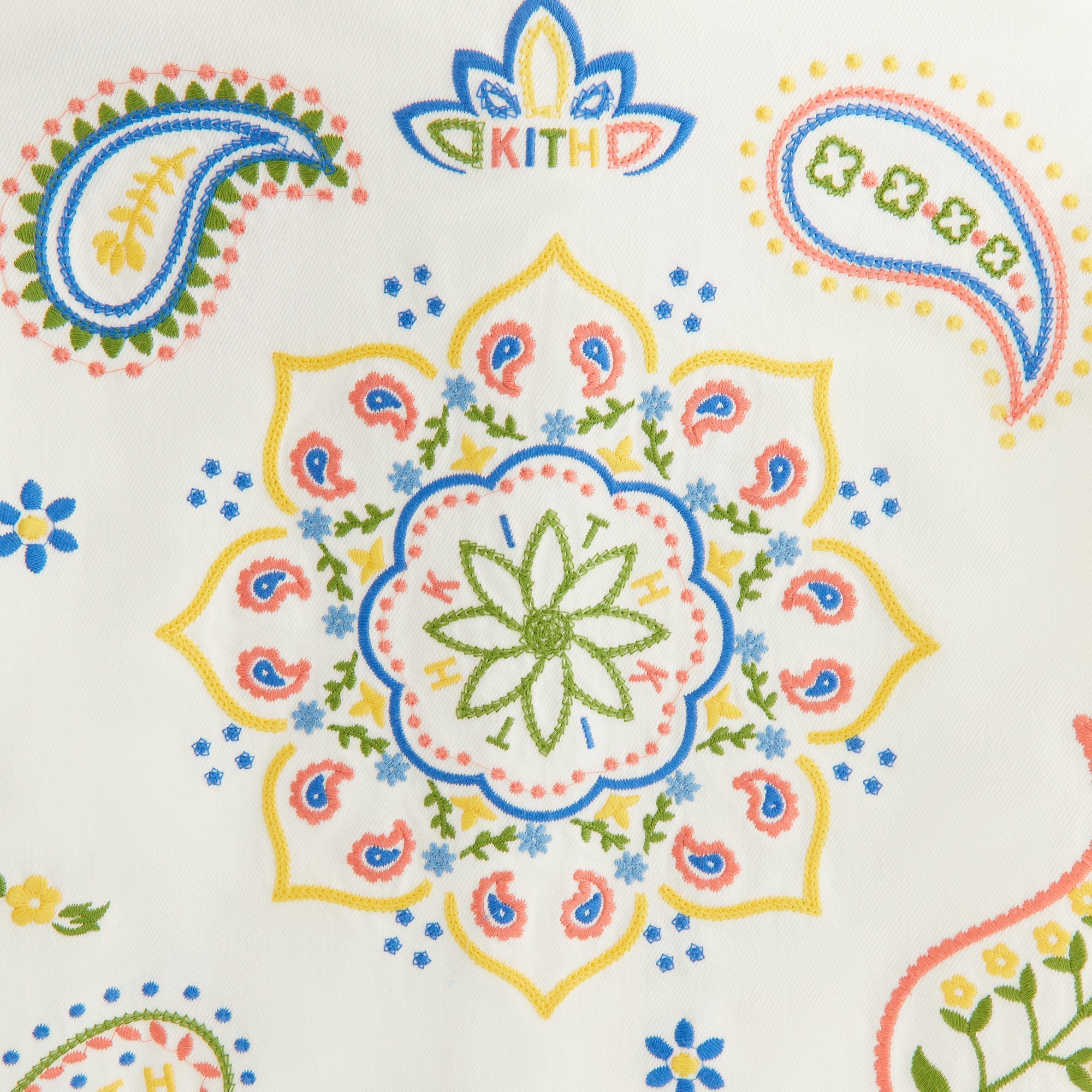 Kith Kids Floral Paisley Apollo Shirt - Silk | Kith Silk