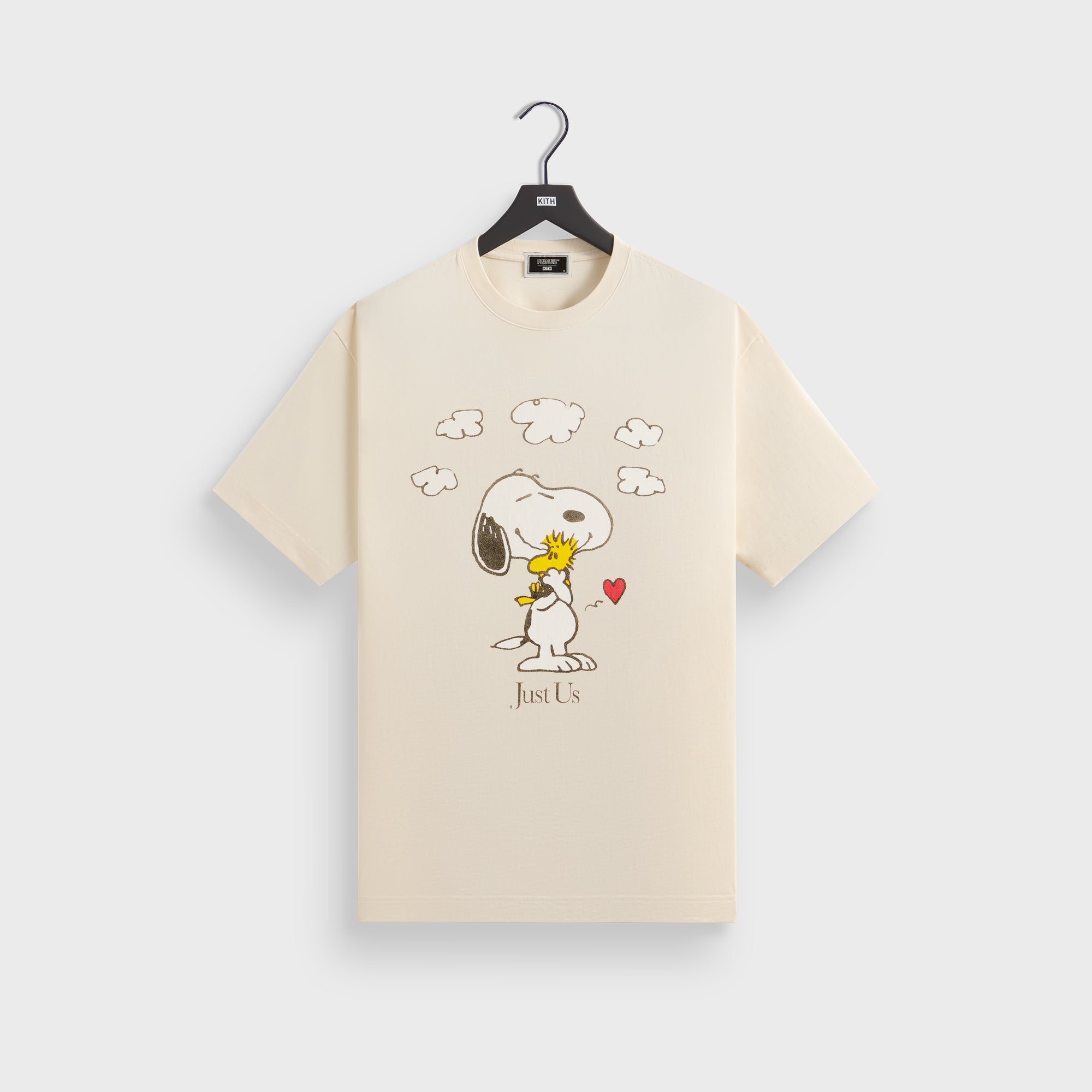Kith for Peanuts Snoopy Just Us Tee - Sandrift | Kith Sandrift