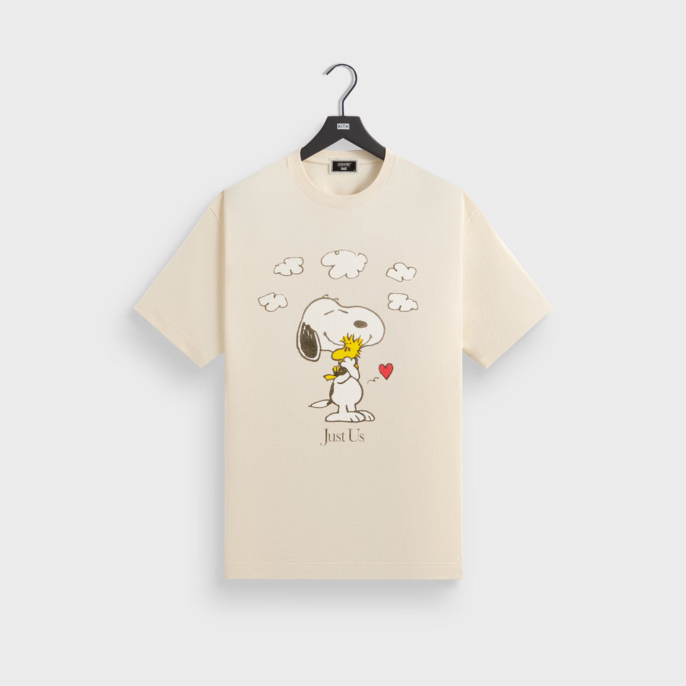 Kith for Peanuts Snoopy Just Us Tee - Sandrift | Kith Sandrift