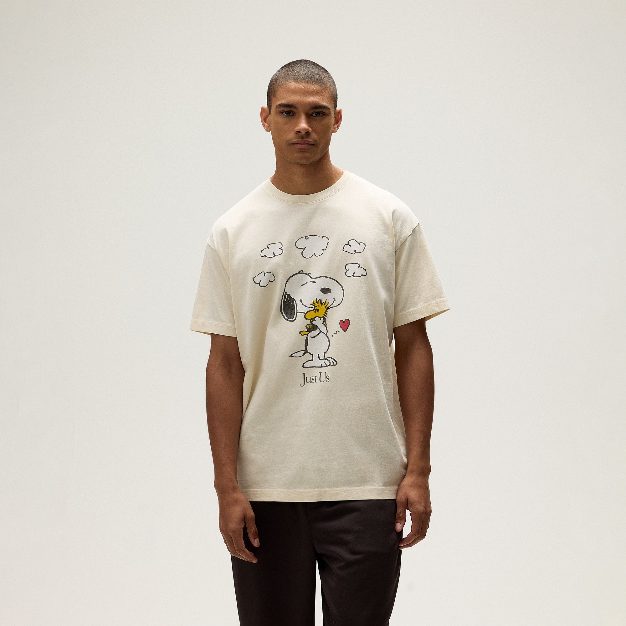 Kith for Peanuts Snoopy Just Us Tee - Sandrift | Kith Sandrift