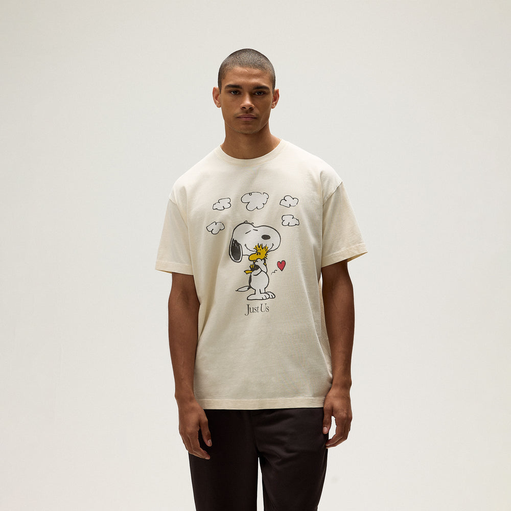 Kith for Peanuts Snoopy Just Us Tee - Sandrift | Kith Sandrift