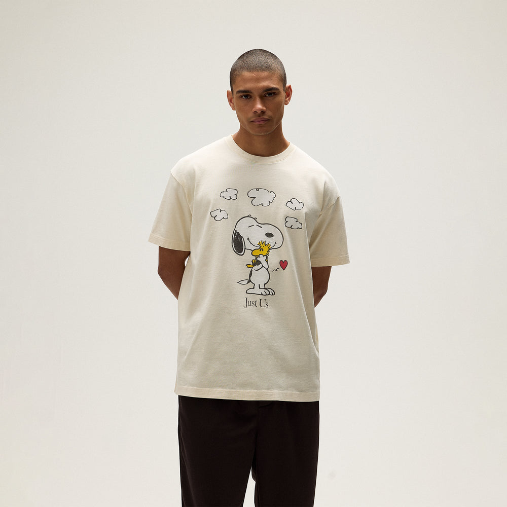 Kith for Peanuts Snoopy Just Us Tee - Sandrift | Kith Sandrift
