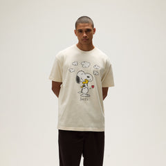 Kith for Peanuts Snoopy Just Us Tee - Sandrift | Kith Sandrift