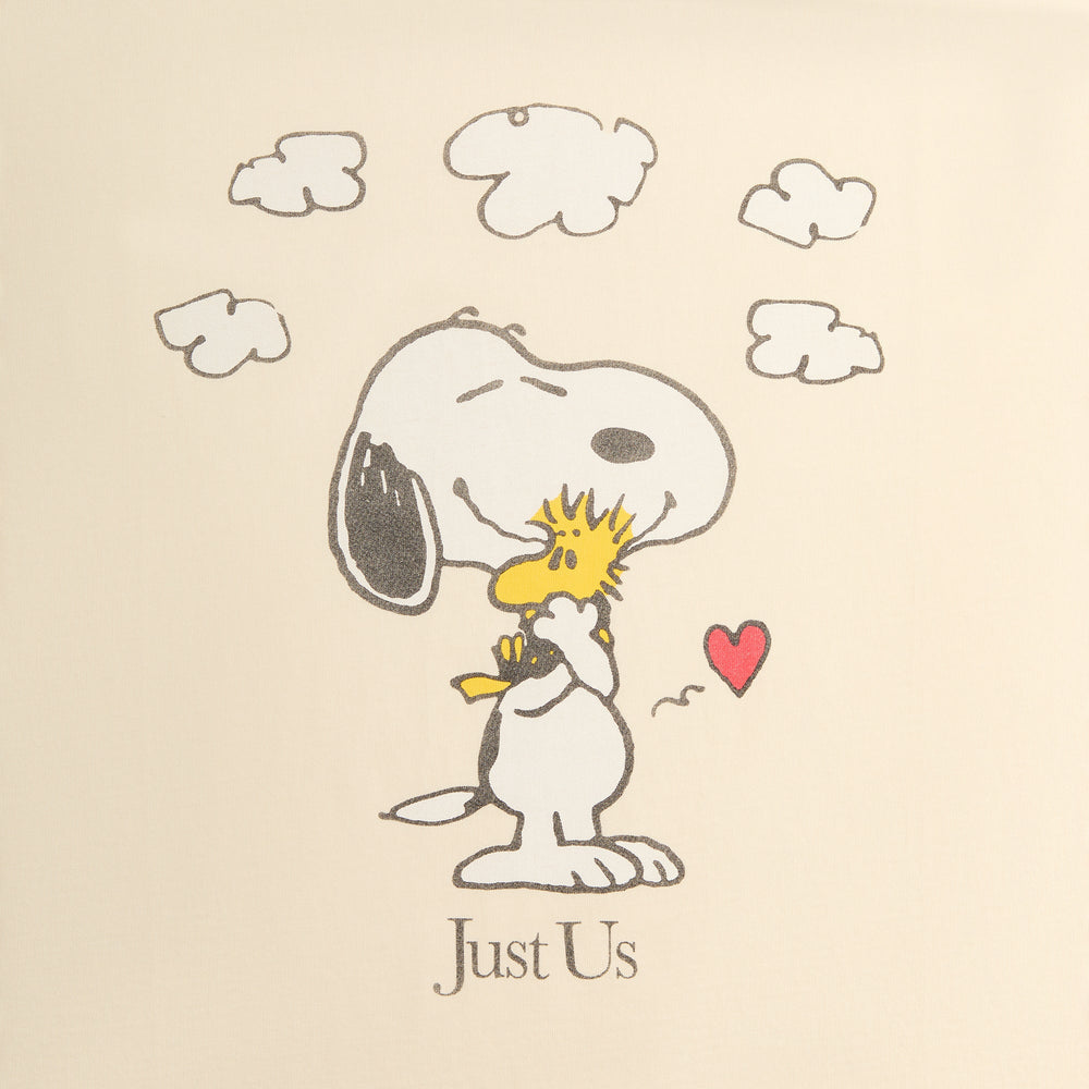 Kith for Peanuts Snoopy Just Us Tee - Sandrift | Kith Sandrift