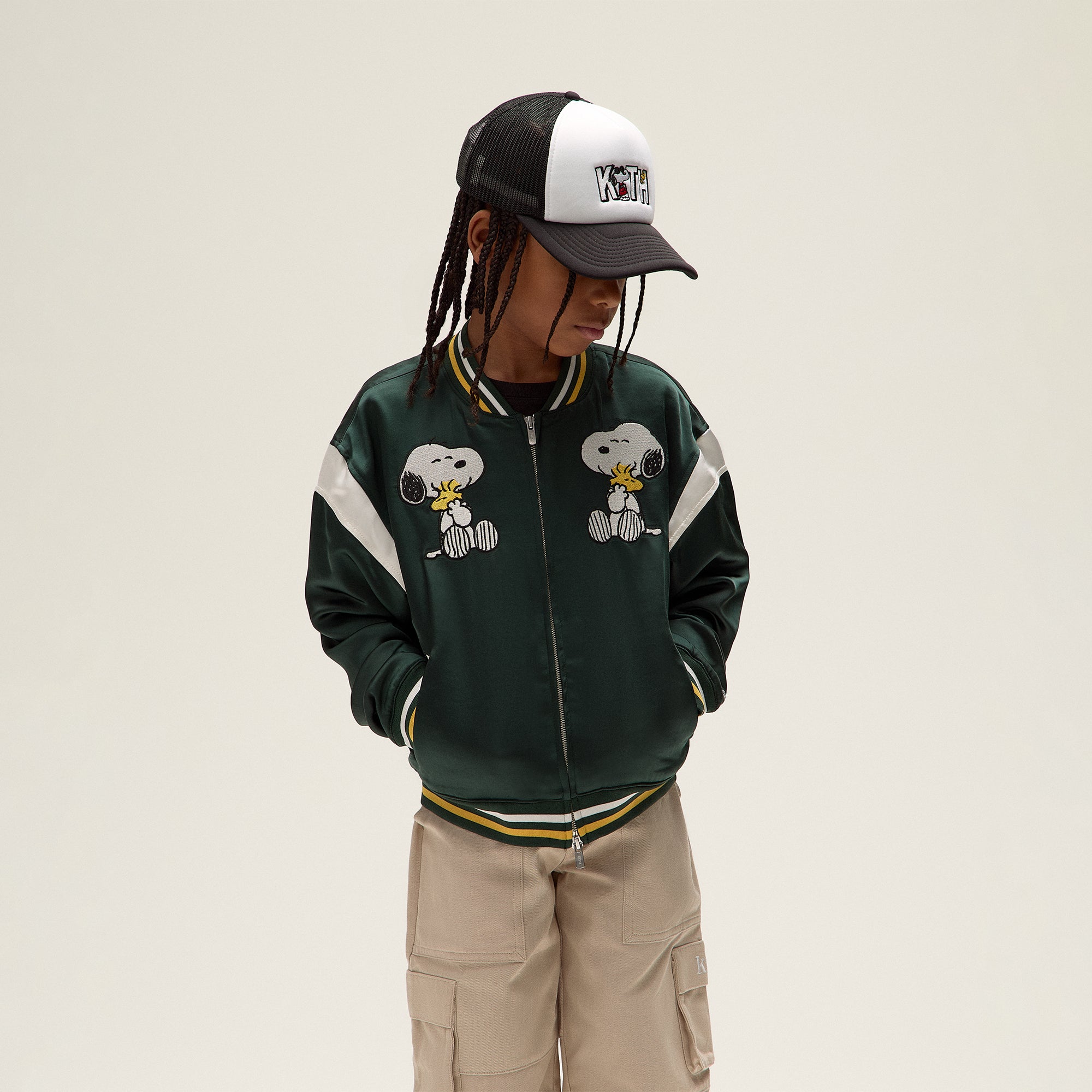 Kith Kids for Peanuts Souvenir Jacket - Stadium | Kith Stadium