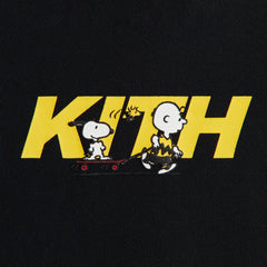 Kith Kids for Peanuts Skateboard Fast Logo Crewneck - Black | Kith Black