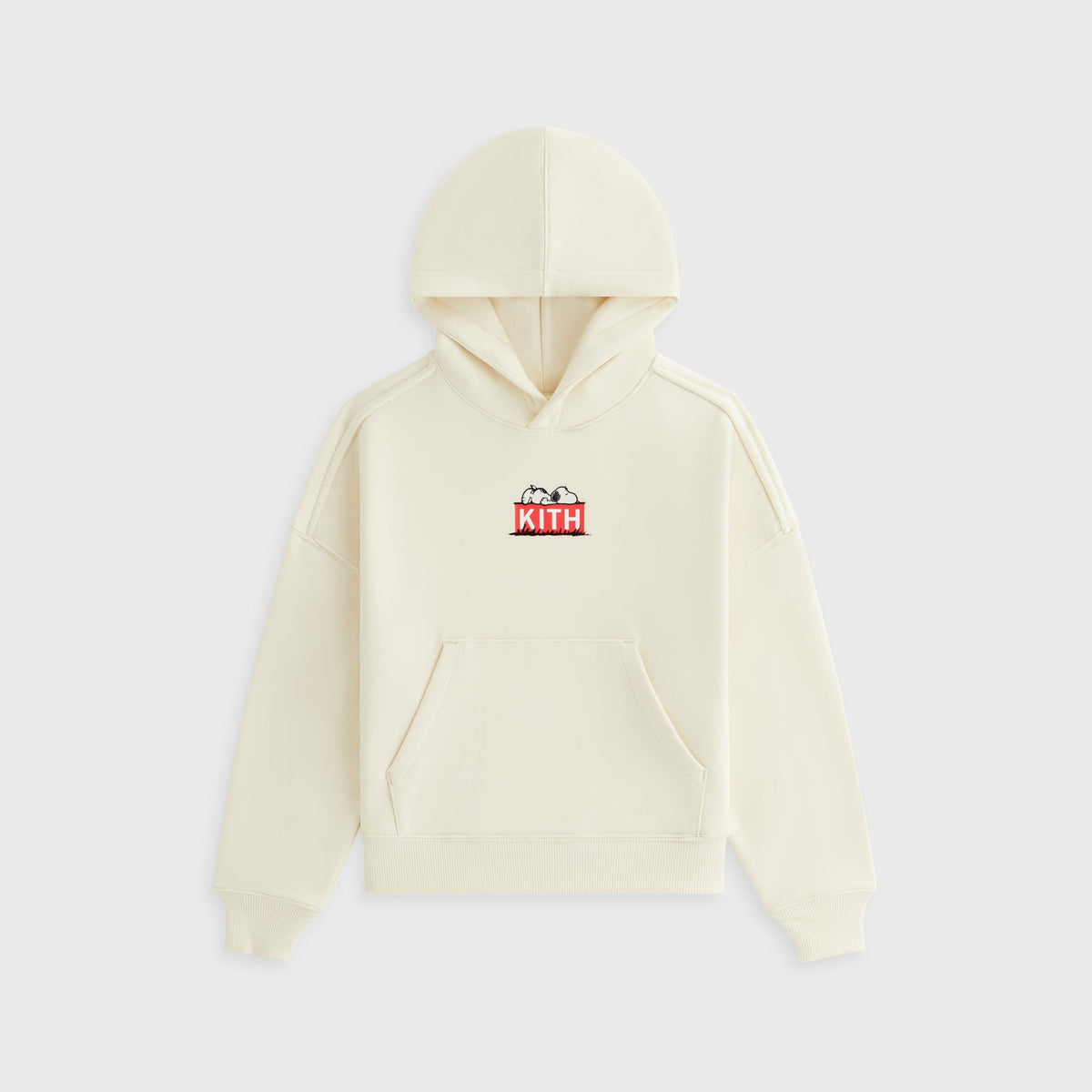 Kith Kids for Peanuts Doghouse Classic Logo Hoodie - Sandrift | Kith Sandrift