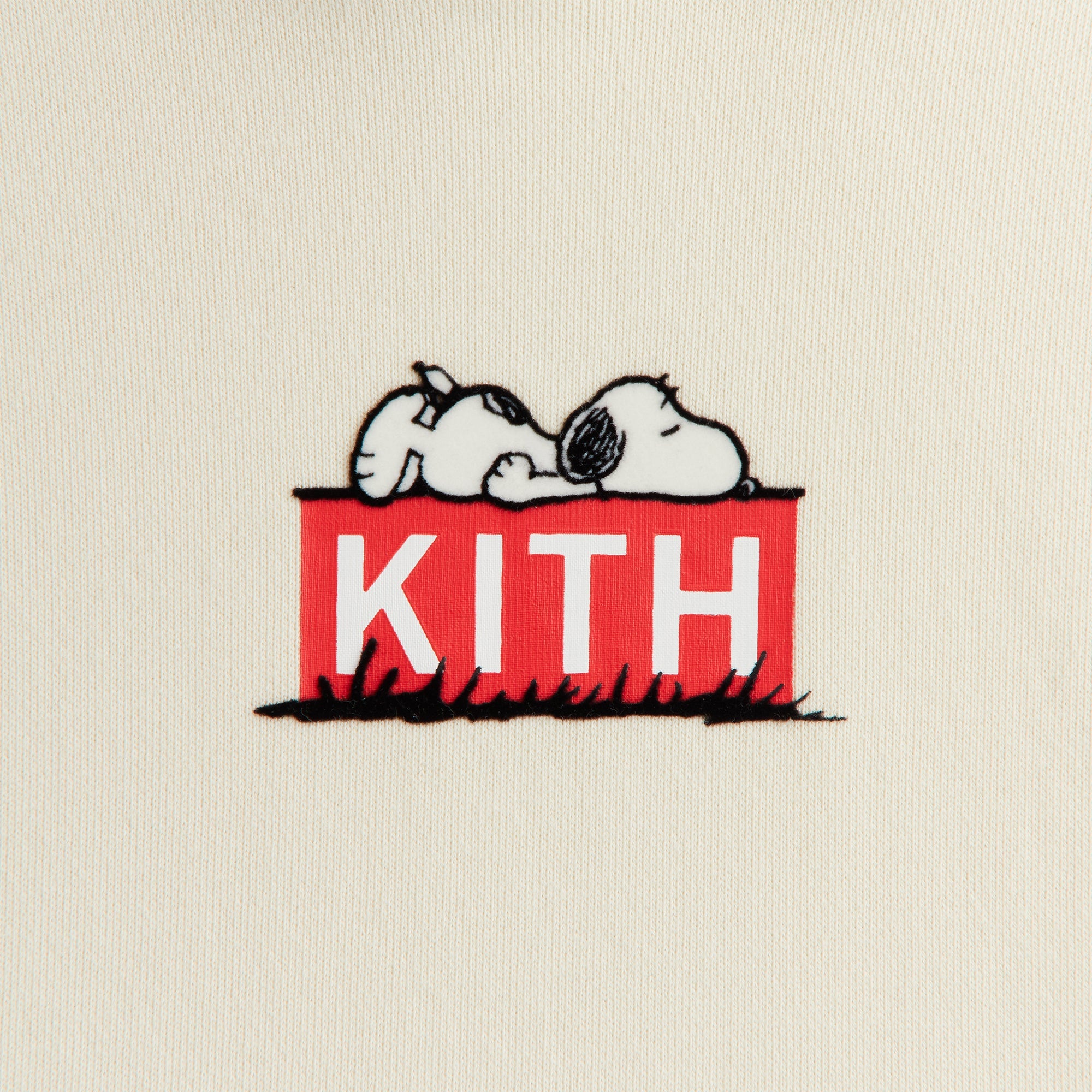 Kith Kids for Peanuts Doghouse Classic Logo Hoodie - Sandrift | Kith Sandrift