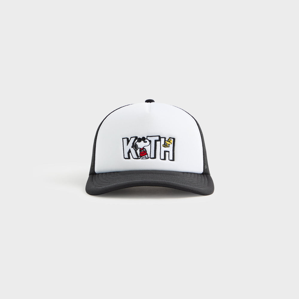 Kith Kids for Peanuts 75 Nolan Poly Foam Trucker - White | Kith White