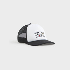 Kith Kids for Peanuts 75 Nolan Poly Foam Trucker - White | Kith White